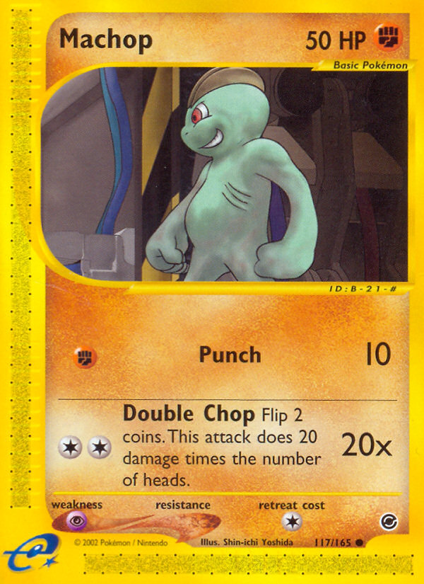 Machop (117/165) [Expedition: Base Set] | Mega City Incorporated