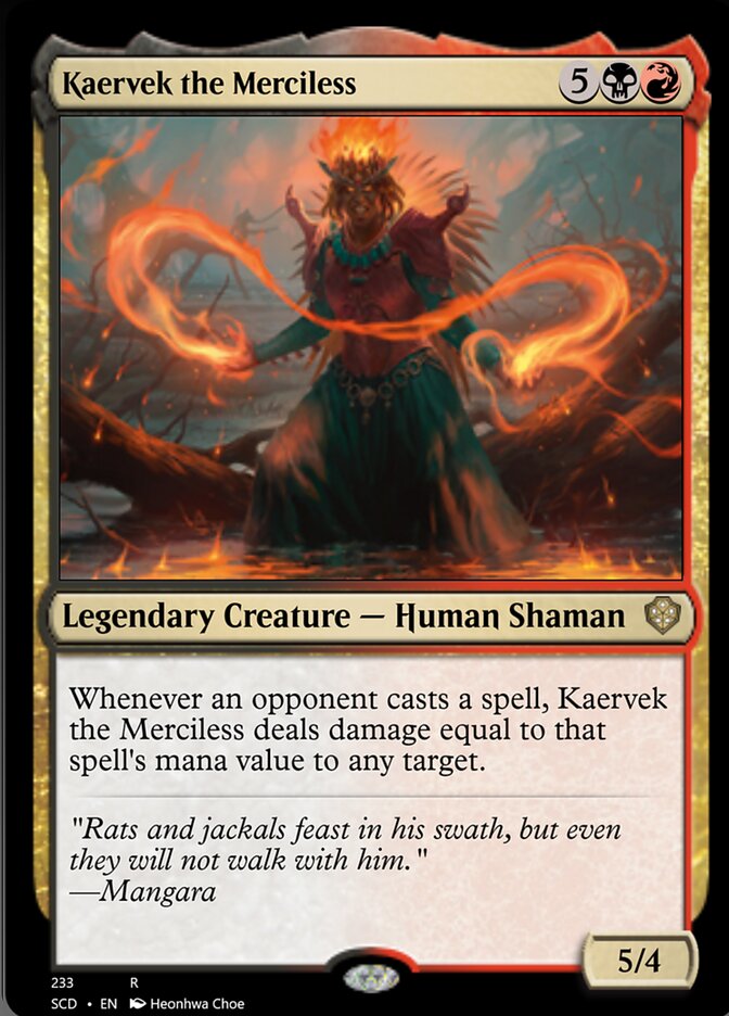 Kaervek the Merciless [Starter Commander Decks] | Mega City Incorporated