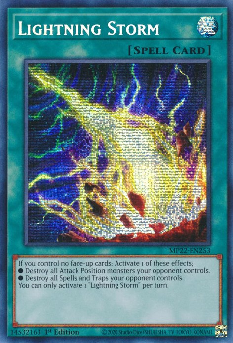 Lightning Storm [MP22-EN253] Prismatic Secret Rare | Mega City Incorporated