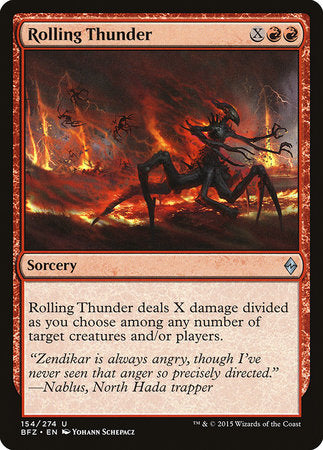 Rolling Thunder [Battle for Zendikar] | Mega City Incorporated