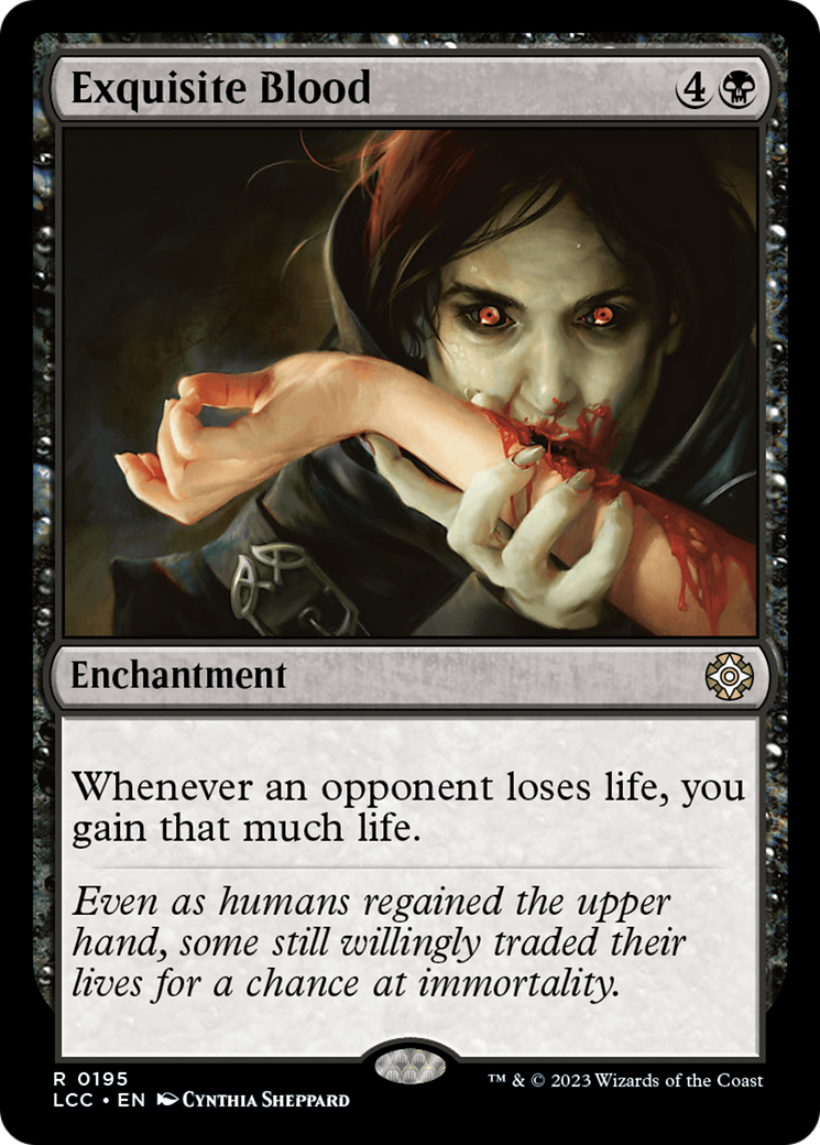 Exquisite Blood [The Lost Caverns of Ixalan Commander] | Mega City Incorporated