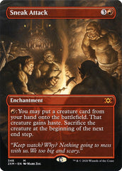 Sneak Attack (Borderless) [Double Masters] | Mega City Incorporated