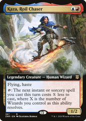 Kaza, Roil Chaser (Extended Art) [Zendikar Rising] | Mega City Incorporated