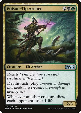 Poison-Tip Archer [Core Set 2019] | Mega City Incorporated