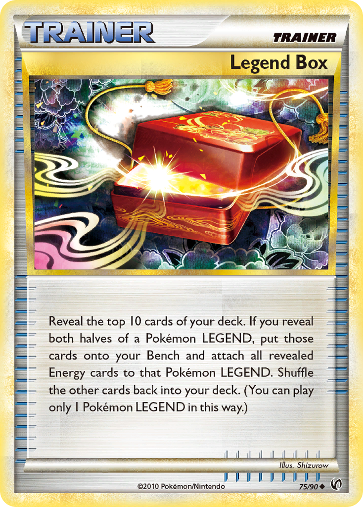 Legend Box (75/90) [HeartGold & SoulSilver: Undaunted] | Mega City Incorporated