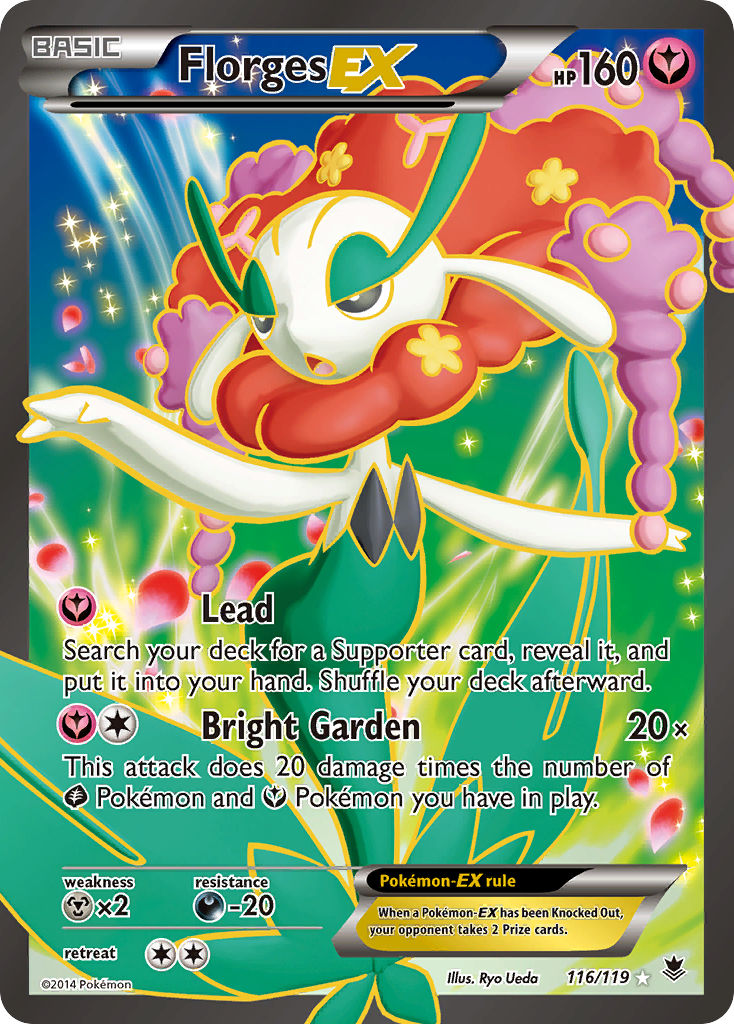 Florges EX (116/119) [XY: Phantom Forces] | Mega City Incorporated