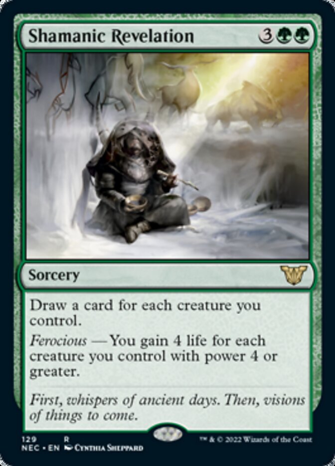 Shamanic Revelation [Kamigawa: Neon Dynasty Commander] | Mega City Incorporated