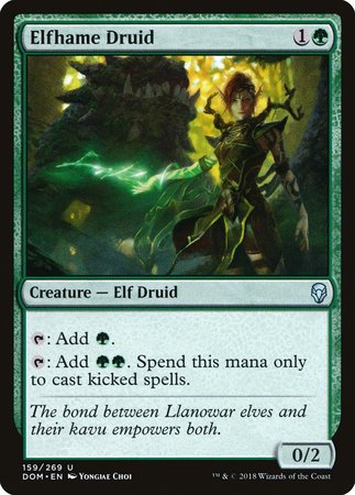 Elfhame Druid [Dominaria] | Mega City Incorporated