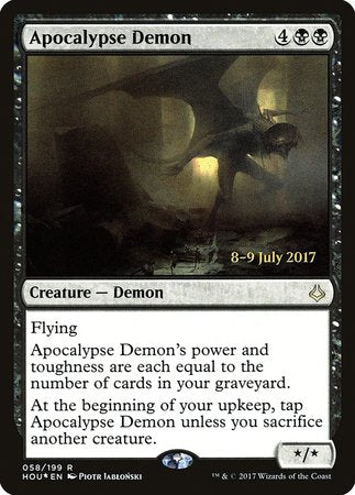 Apocalypse Demon [Hour of Devastation Promos] | Mega City Incorporated