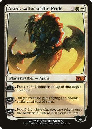 Ajani, Caller of the Pride [Magic 2013] | Mega City Incorporated