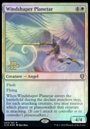 Windshaper Planetar [Commander Legends: Battle for Baldur's Gate Prerelease Promos] | Mega City Incorporated