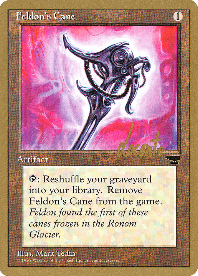 Feldon's Cane (Michael Loconto) [Pro Tour Collector Set] | Mega City Incorporated