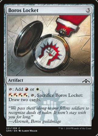 Boros Locket [Guilds of Ravnica] | Mega City Incorporated