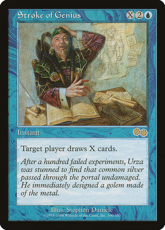 Stroke of Genius [Urza's Saga] | Mega City Incorporated