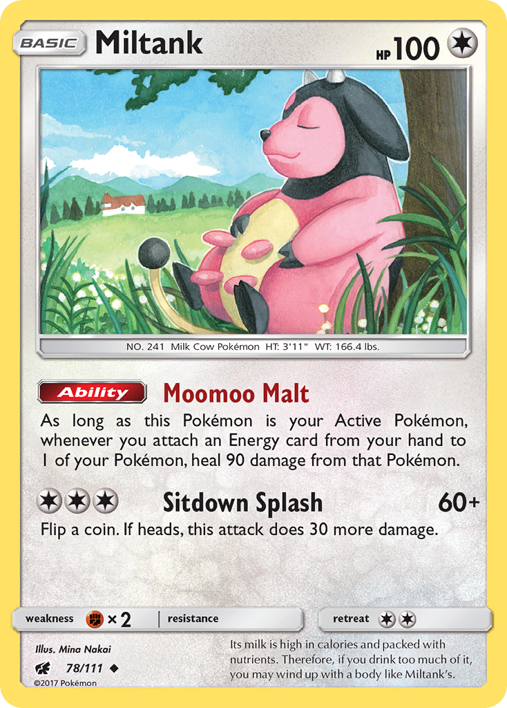 Miltank (78/111) [Sun & Moon: Crimson Invasion] | Mega City Incorporated