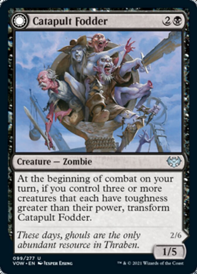 Catapult Fodder // Catapult Captain [Innistrad: Crimson Vow] | Mega City Incorporated