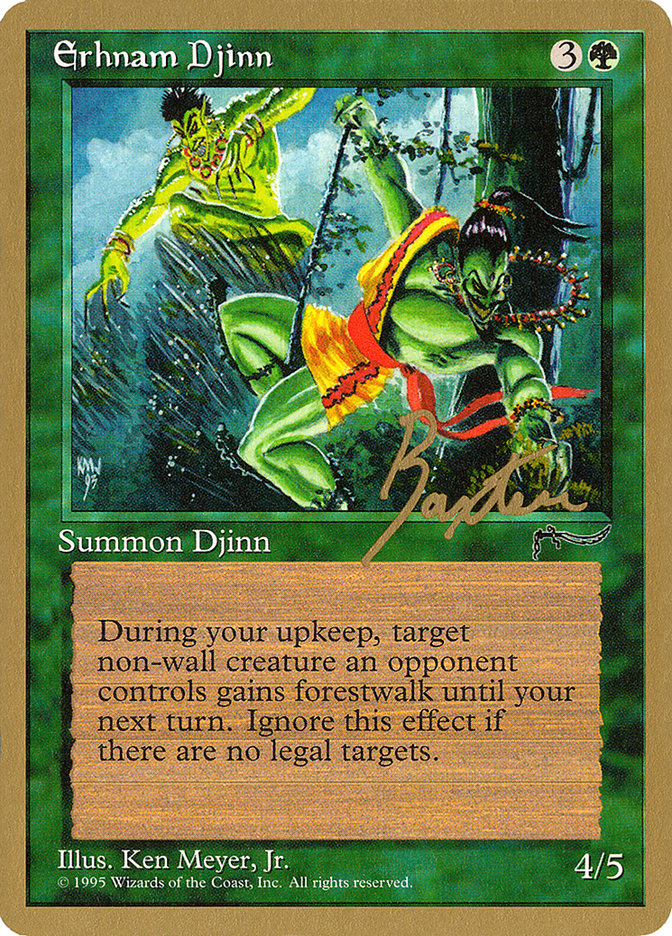 Erhnam Djinn (George Baxter) [Pro Tour Collector Set] | Mega City Incorporated