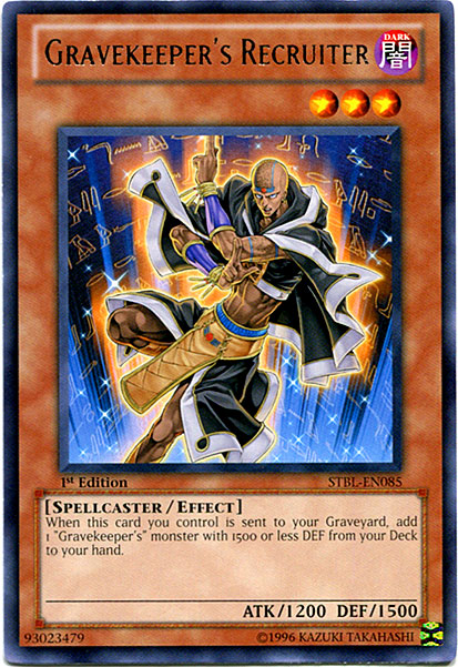 Gravekeeper's Recruiter [STBL-EN085] Rare | Mega City Incorporated