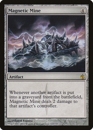 Magnetic Mine [Mirrodin Besieged] | Mega City Incorporated