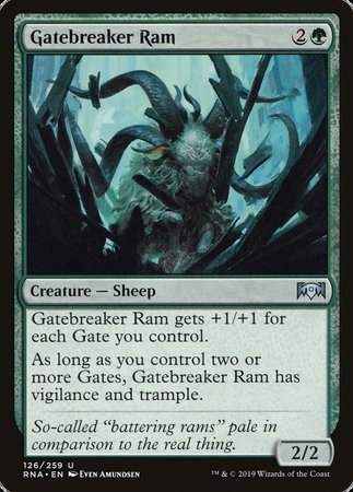 Gatebreaker Ram [Ravnica Allegiance] | Mega City Incorporated