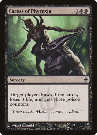 Caress of Phyrexia [New Phyrexia] | Mega City Incorporated