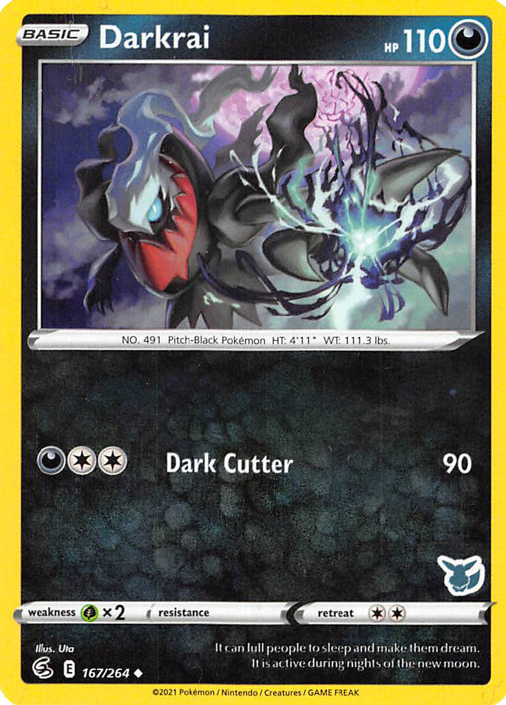 Darkrai (167/264) (Eevee Deck) [Battle Academy 2022] | Mega City Incorporated