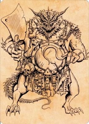 Thrakkus the Butcher Art Card [Commander Legends: Battle for Baldur's Gate Art Series] | Mega City Incorporated