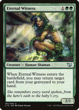 Eternal Witness [Commander 2015] | Mega City Incorporated