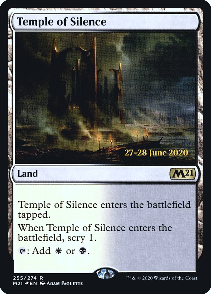 Temple of Silence  [Core Set 2021 Prerelease Promos] | Mega City Incorporated