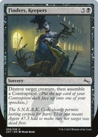 Finders, Keepers [Unstable] | Mega City Incorporated