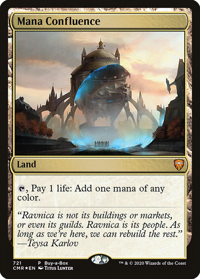 Mana Confluence (Buy-A-Box) [Commander Legends Promos] | Mega City Incorporated