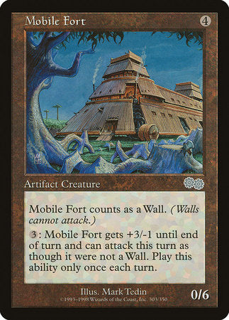 Mobile Fort [Urza's Saga] | Mega City Incorporated