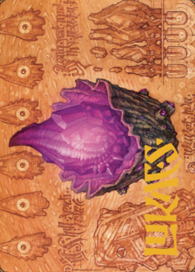 Thorn of Amethyst Art Card (Gold-Stamped Signature) [The Brothers' War Art Series] | Mega City Incorporated