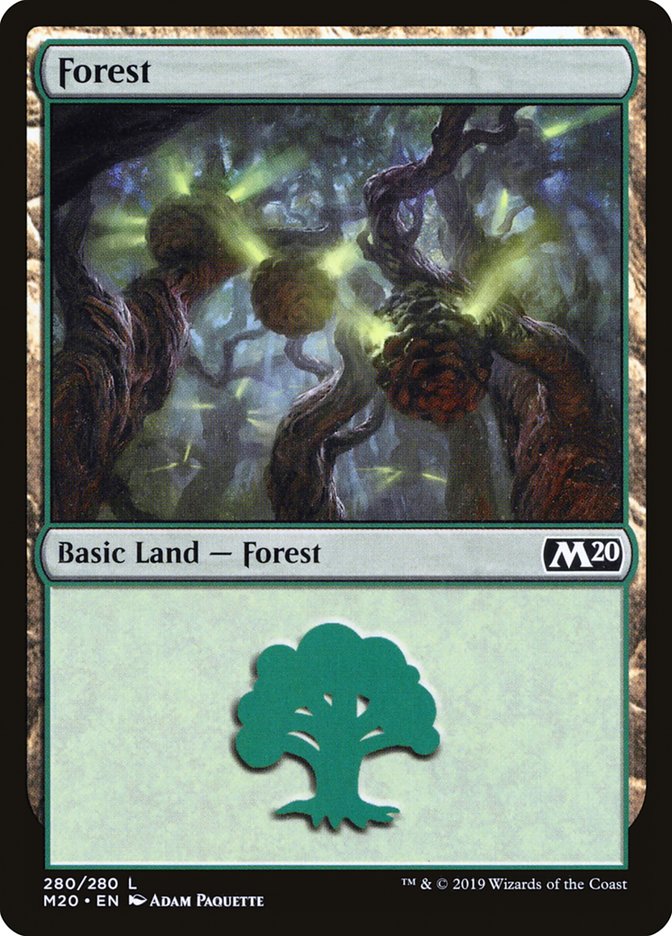 Forest (#280) [Core Set 2020] | Mega City Incorporated