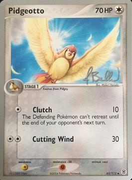 Pidgeotto (45/112) (Eeveelutions - Jimmy Ballard) [World Championships 2006] | Mega City Incorporated