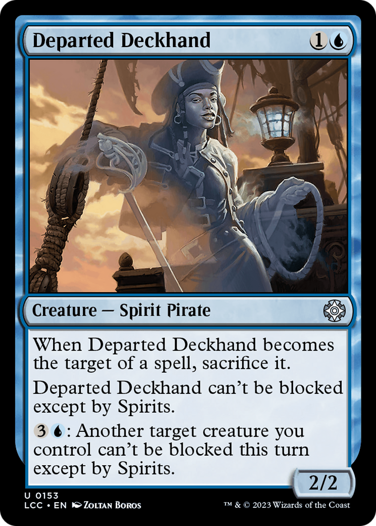 Departed Deckhand [The Lost Caverns of Ixalan Commander] | Mega City Incorporated