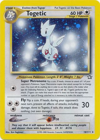 Togetic (16/111) [Neo Genesis Unlimited] | Mega City Incorporated