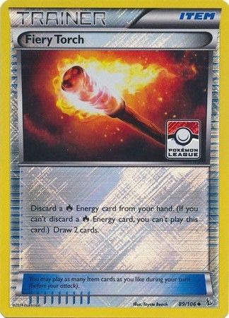 Fiery Torch (89/106) (League Promo) [XY: Flashfire] | Mega City Incorporated