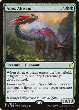 Apex Altisaur [Commander 2019] | Mega City Incorporated