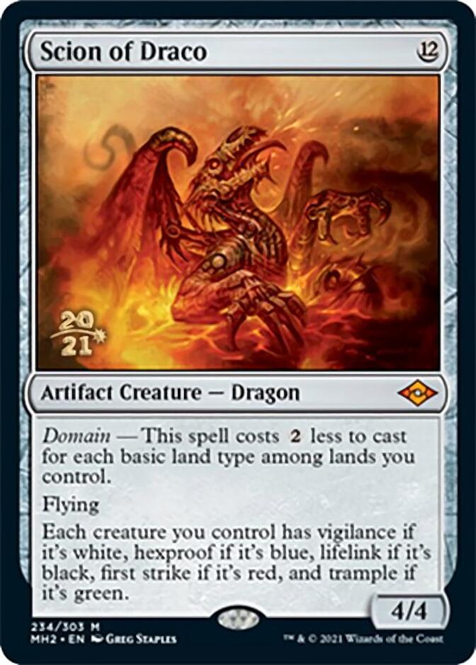 Scion of Draco [Modern Horizons 2 Prerelease Promos] | Mega City Incorporated