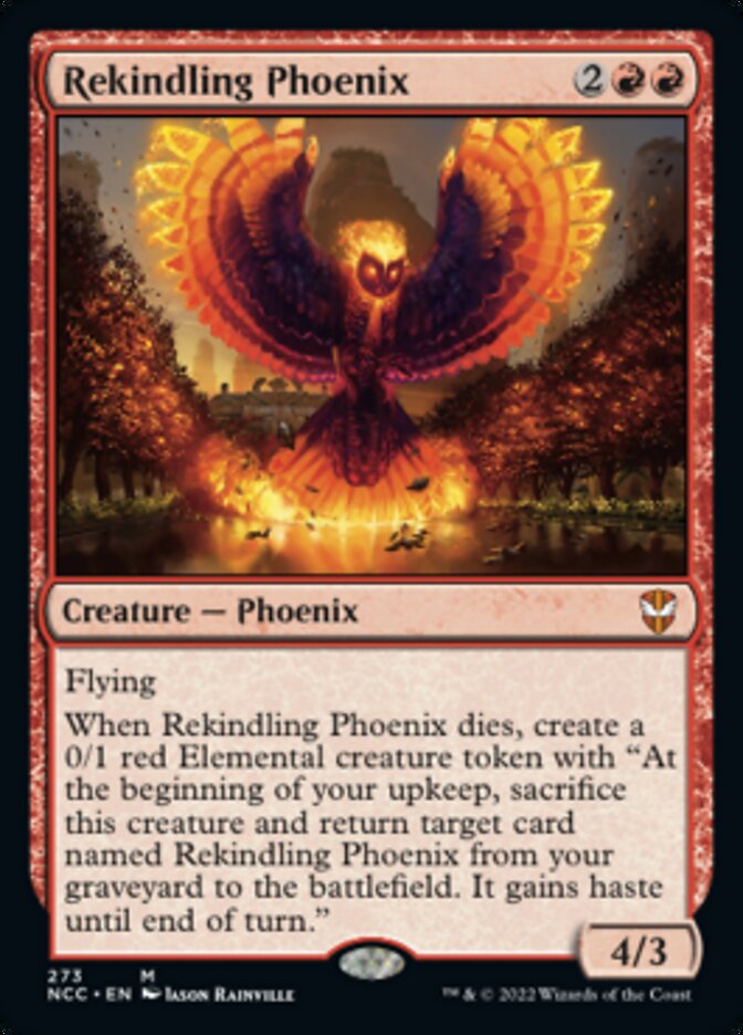 Rekindling Phoenix [Streets of New Capenna Commander] | Mega City Incorporated