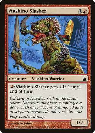 Viashino Slasher [Ravnica: City of Guilds] | Mega City Incorporated