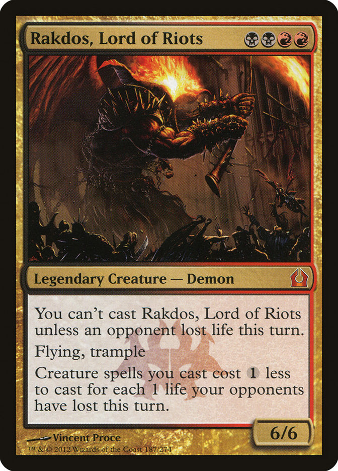 Rakdos, Lord of Riots [Return to Ravnica] | Mega City Incorporated