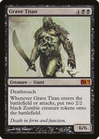 Grave Titan [Magic 2011] | Mega City Incorporated