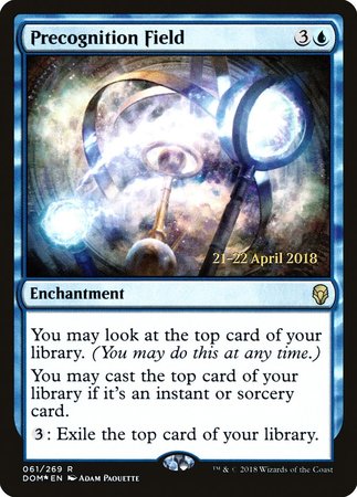 Precognition Field [Dominaria Promos] | Mega City Incorporated