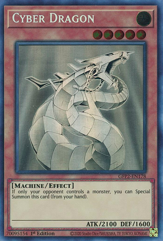 Cyber Dragon [GFP2-EN178] Ghost Rare | Mega City Incorporated