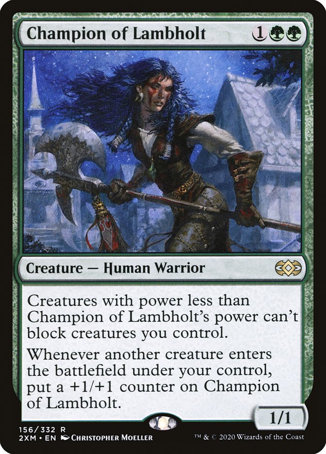 Champion of Lambholt [Double Masters] | Mega City Incorporated