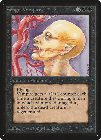 Sengir Vampire [Limited Edition Beta] | Mega City Incorporated