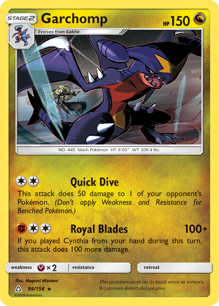 Garchomp (99/156) [Sun & Moon: Ultra Prism] | Mega City Incorporated