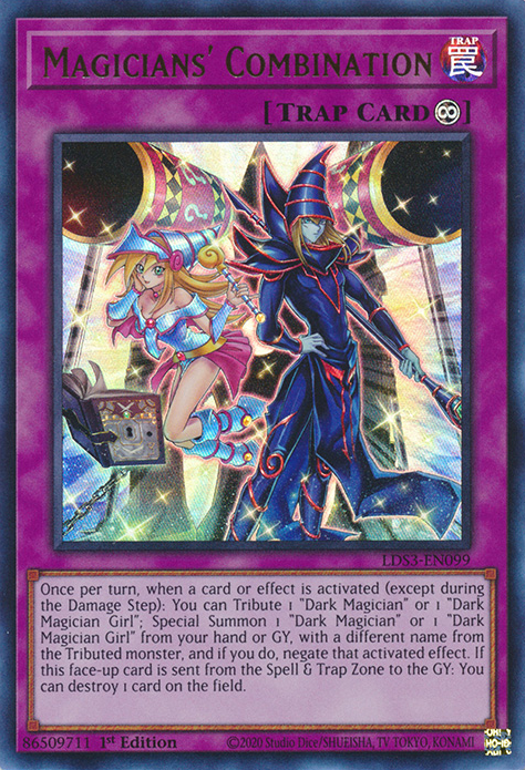 Magicians' Combination [LDS3-EN099] Ultra Rare | Mega City Incorporated